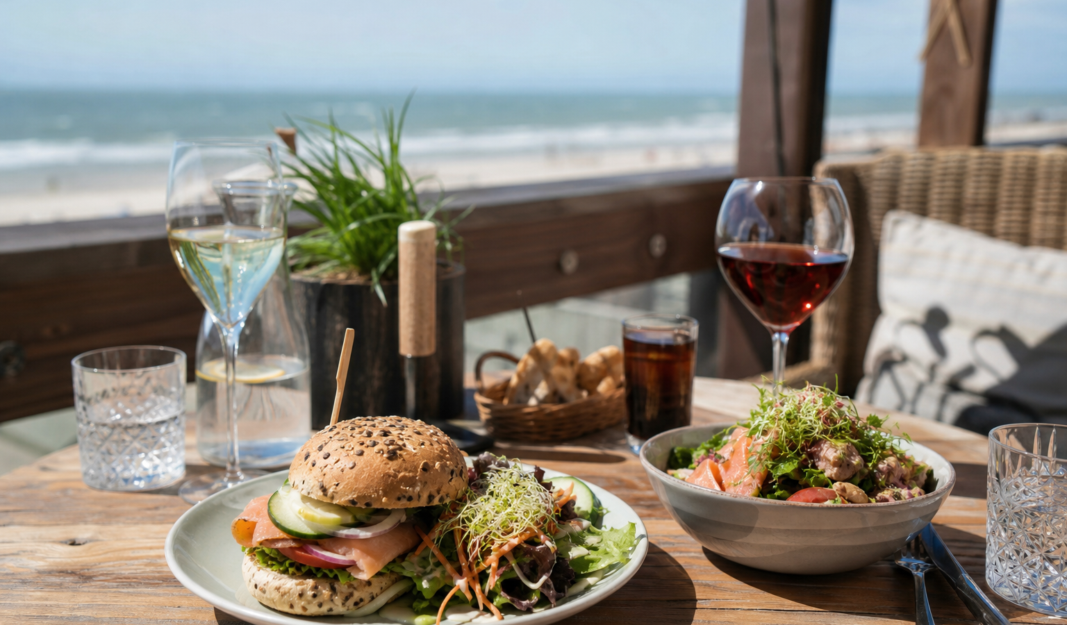 Eten Bloemendaal aan Zee: lunch, restaurants en borrelen aan zee