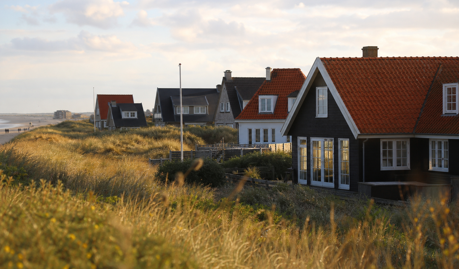 Overnachten Bloemendaal aan Zee: slapen vlak bij het strand